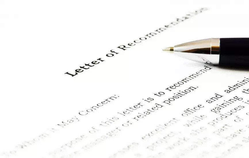 Letter of Recommendation for Masters